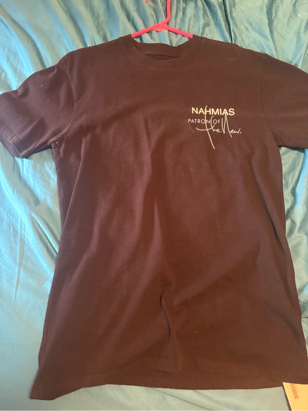 Men's Black  Graphic Tee Nahmias